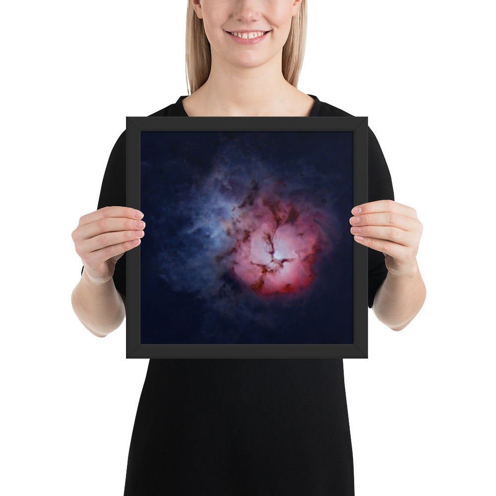 Framed photo paper poster:  Trifid Nebula