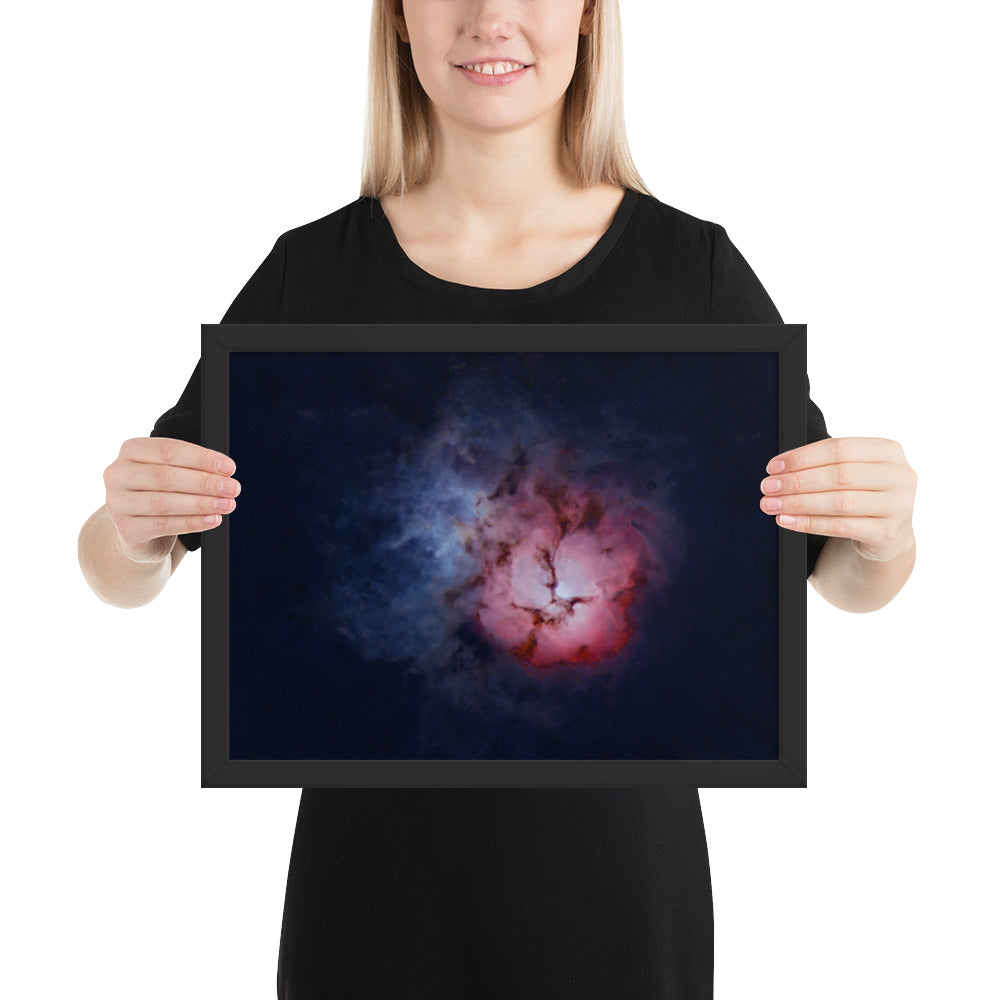 Framed photo paper poster:  Trifid Nebula