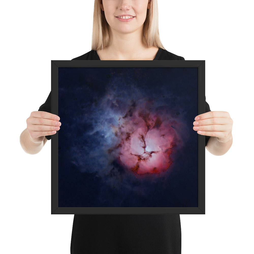 Framed photo paper poster:  Trifid Nebula