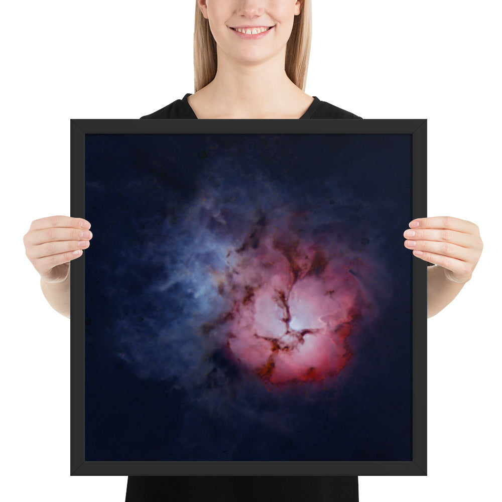 Framed photo paper poster:  Trifid Nebula