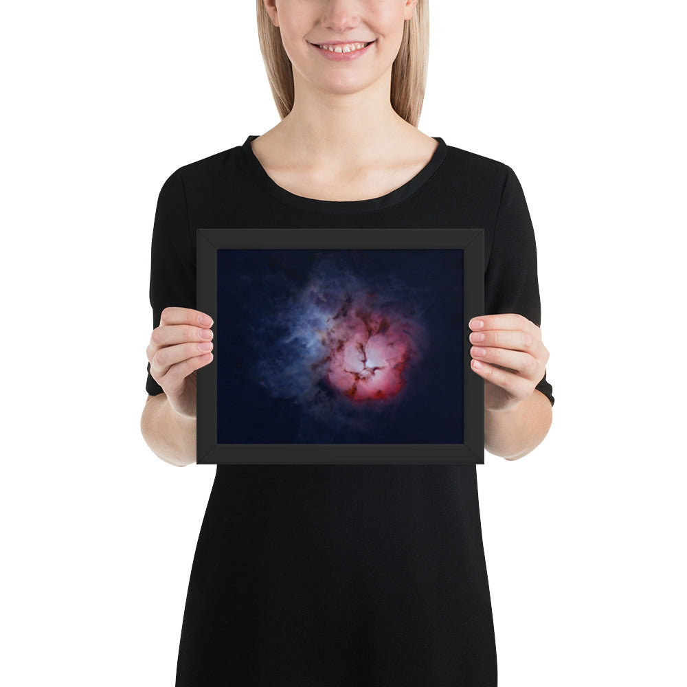 Framed photo paper poster:  Trifid Nebula