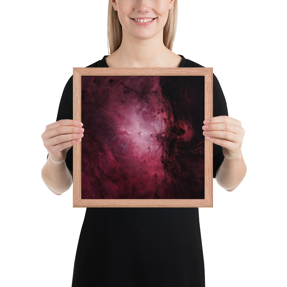 Framed photo paper poster: Eagle Nebula (Starless)
