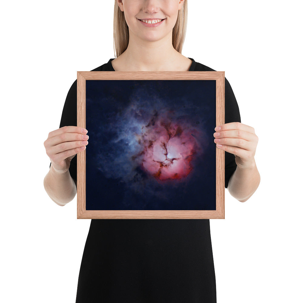 Framed photo paper poster:  Trifid Nebula