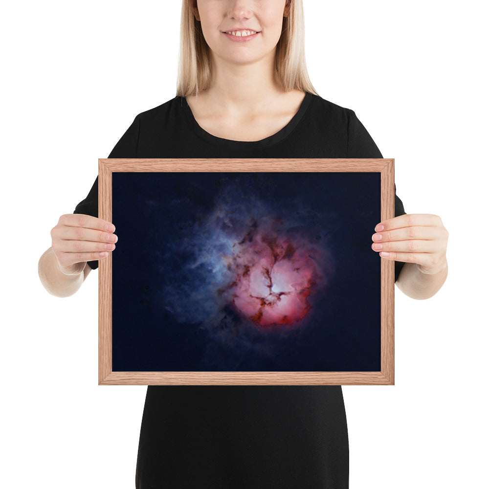 Framed photo paper poster:  Trifid Nebula