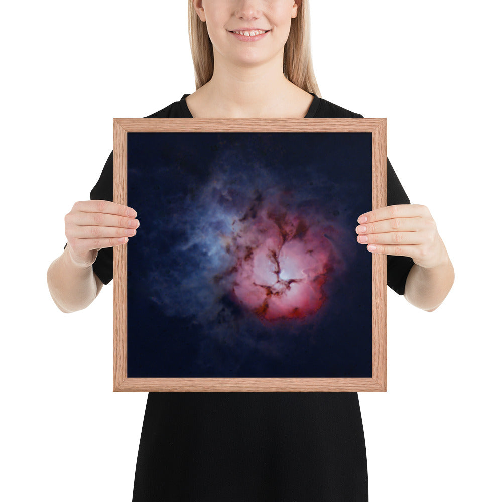 Framed photo paper poster:  Trifid Nebula