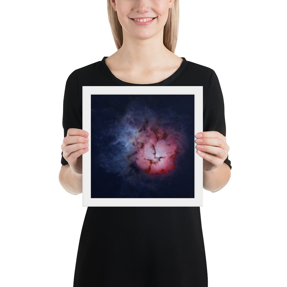 Framed photo paper poster:  Trifid Nebula