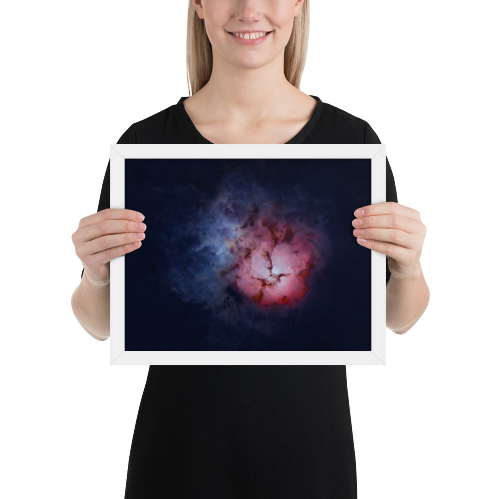 Framed photo paper poster:  Trifid Nebula