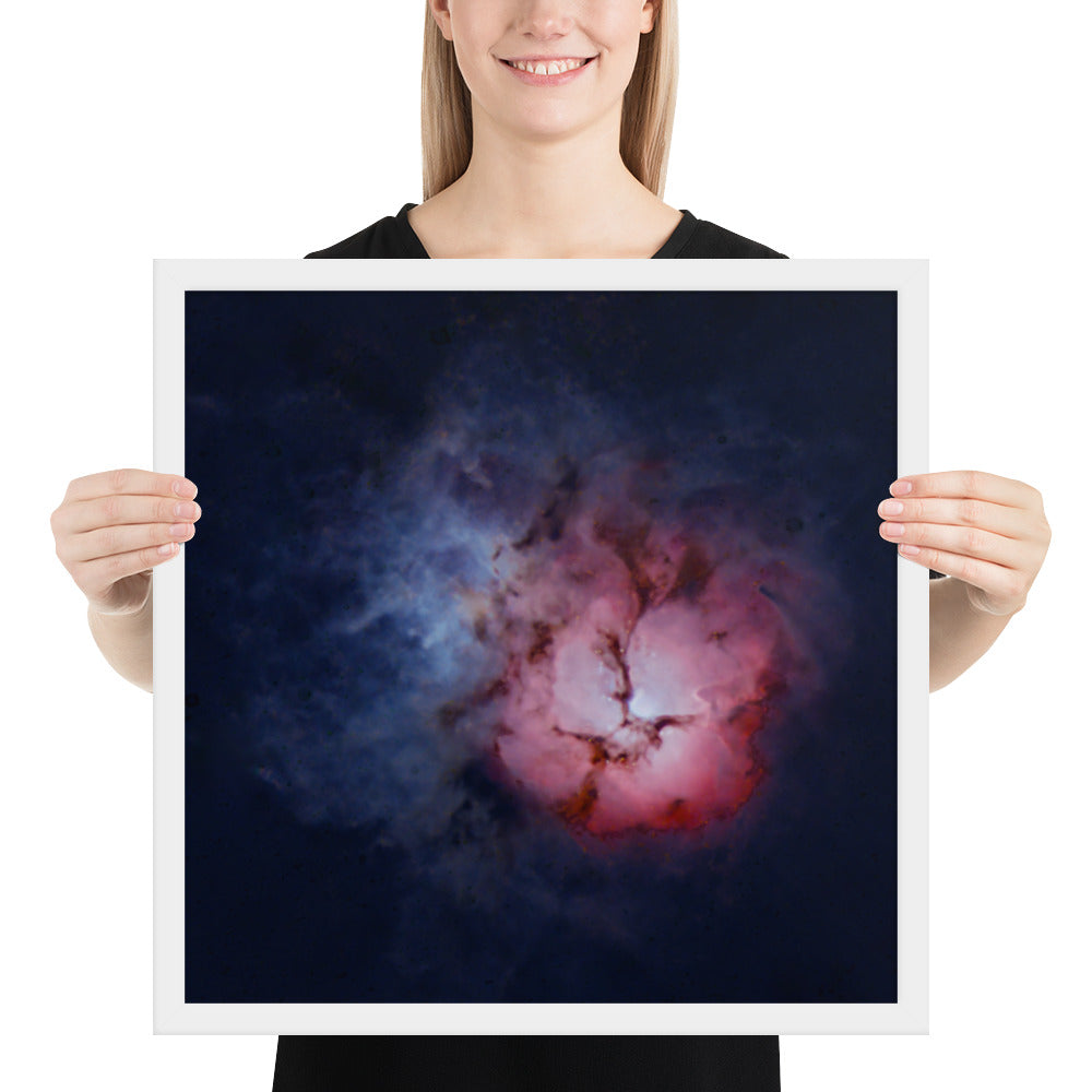 Framed photo paper poster:  Trifid Nebula