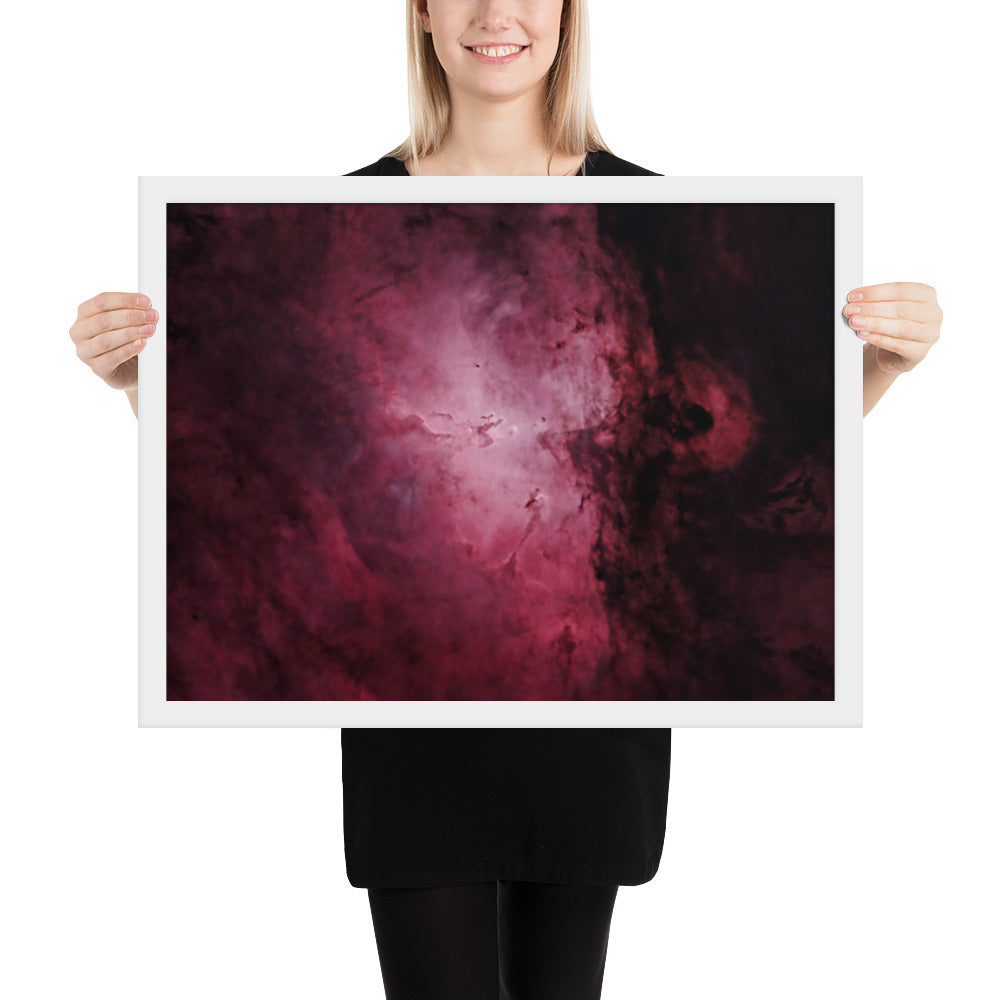 Framed photo paper poster: Eagle Nebula (Starless)