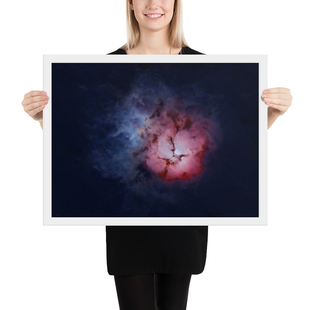Framed photo paper poster:  Trifid Nebula