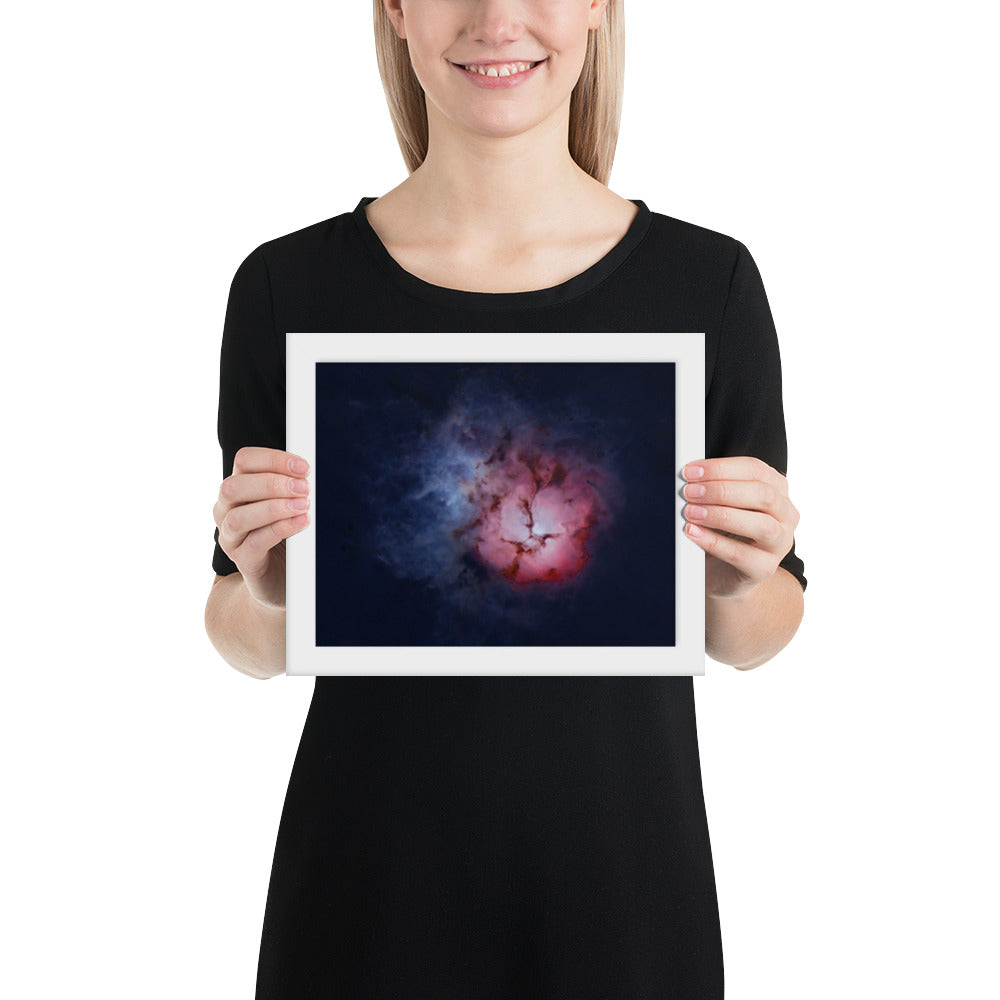 Framed photo paper poster:  Trifid Nebula