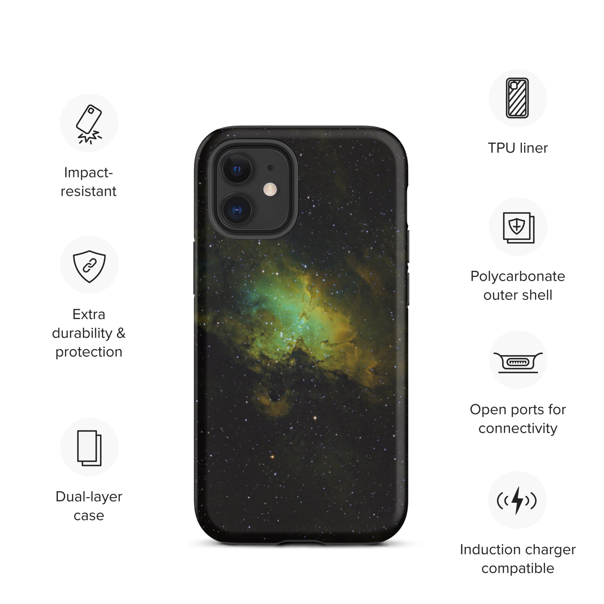Tough iPhone case:  Eagle Nebula W/ Pillars of Creation